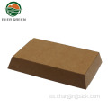 Caja de papel sostenible compostable biodegradable ecológico